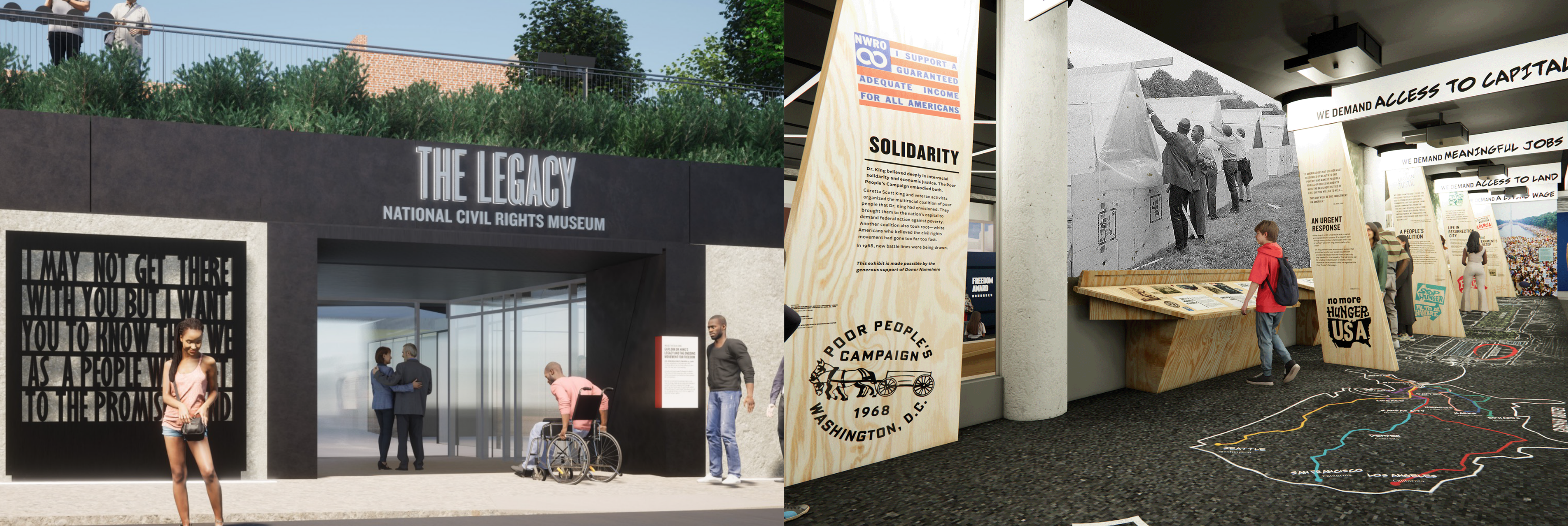 renderings of legacy building at NCRM