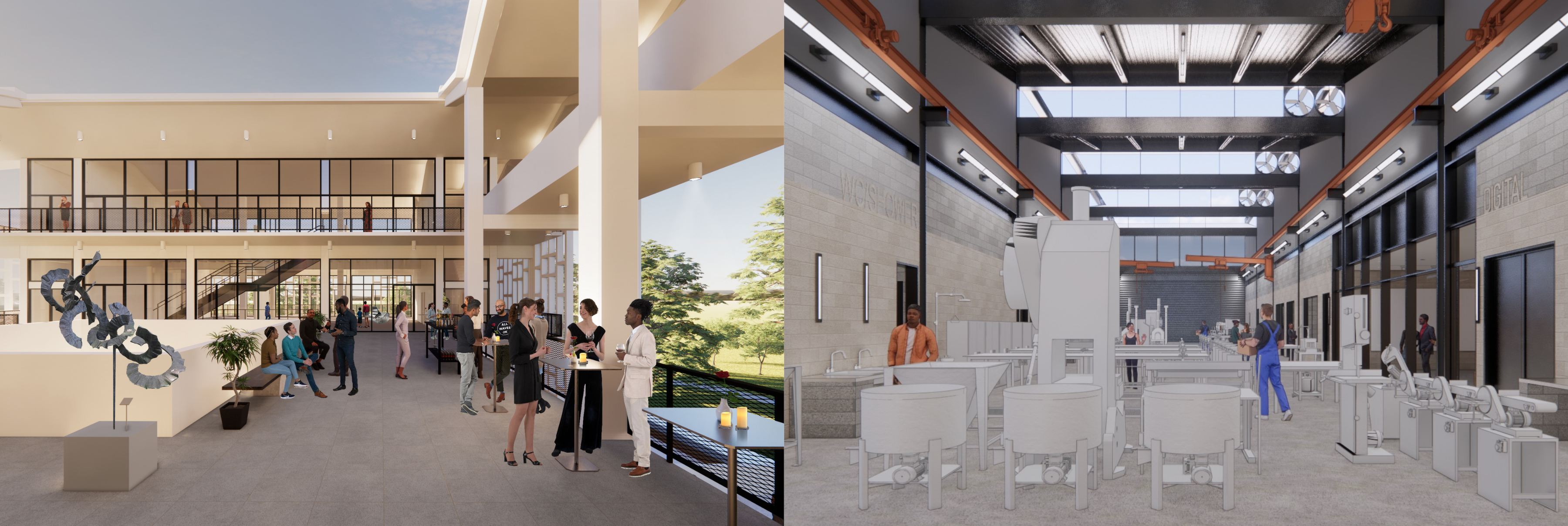 renderings of Metal Museum