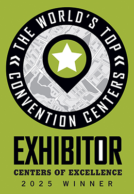 EXHIBITOR Magazine's Centers of Excellence logo.