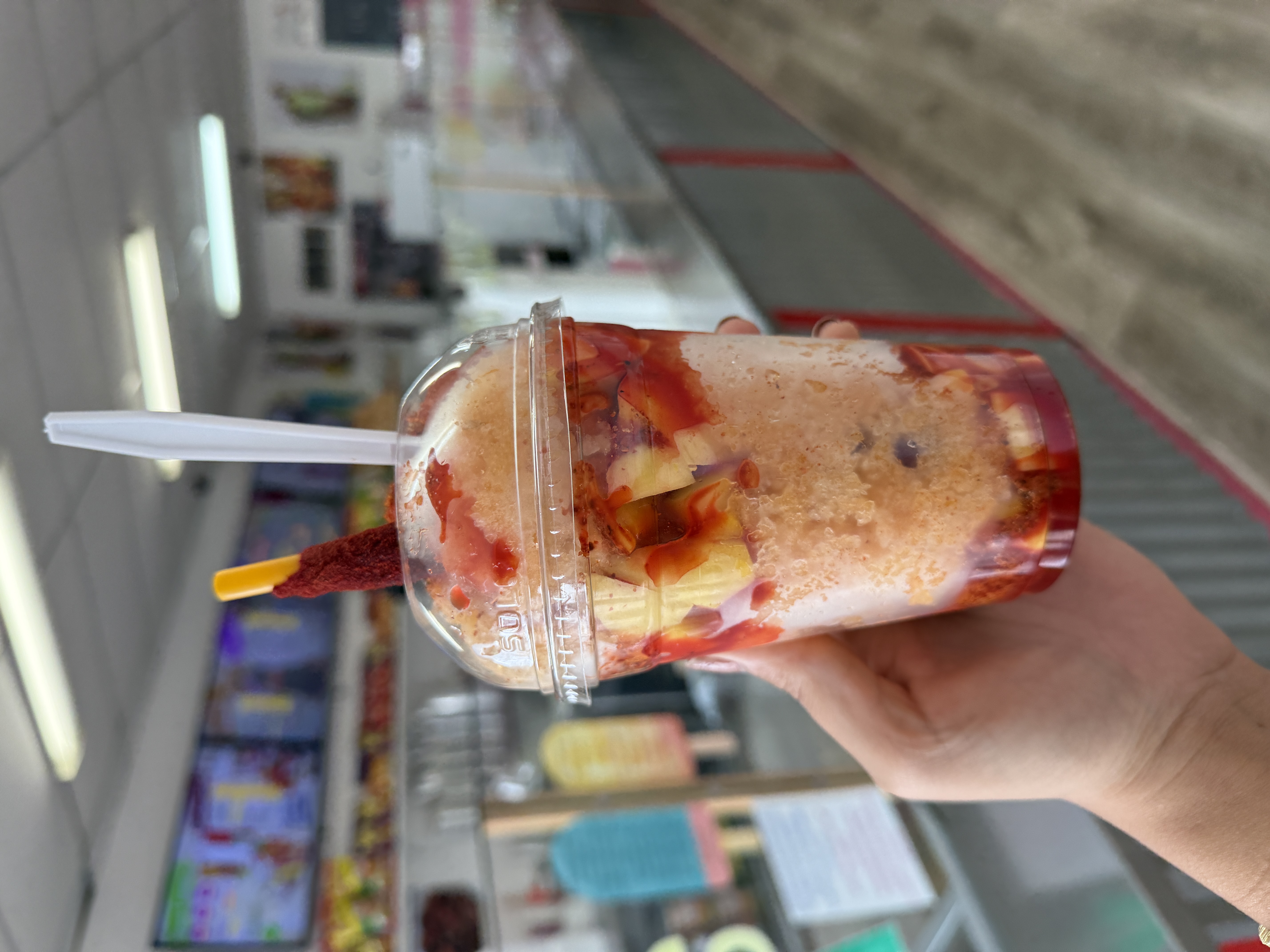 mangonada held up in store