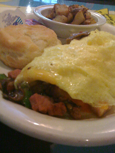 Memphis Omelet, Miss Pollys, Memphis, Tenn. Memphis Omelet, Miss Pollys, Memphis, Tenn.
