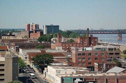 From the roof of the Gayoso House From the roof of the Gayoso House