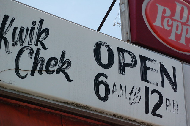 Alas, Poor Kwik Check Alas, Poor Kwik Check