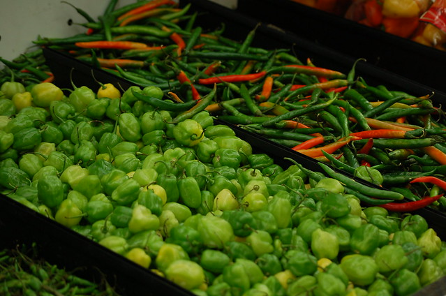 Peppers, Winchester Farmer's Market, Memphis, Tenn. Peppers, Winchester Farmer's Market, Memphis, Tenn.
