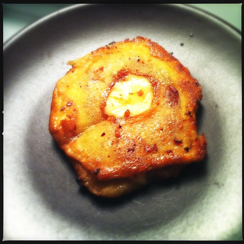 Finished Maple Bacon Donut Panini