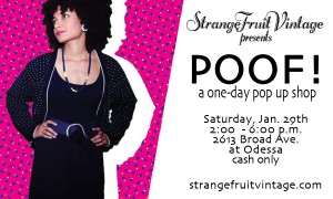 Strange Fruit Vintage Pop-Up Shop