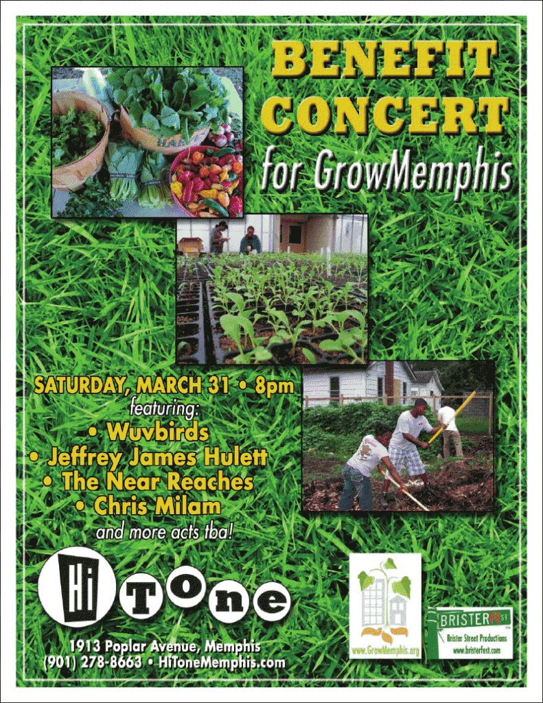 Grow Memphis Benefit Show
