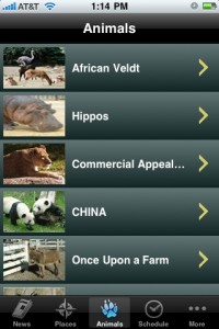 Memphis Zoo iPhone App