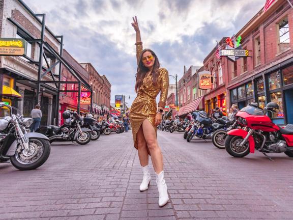 Tourist on Beale Street