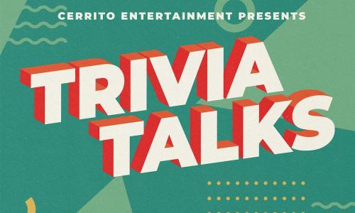 Graphic that says "Trivia Talks"