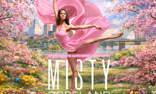 Misty Copeland Cannon Center Event Graphic