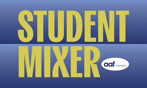 AAF Student Mixer graphic