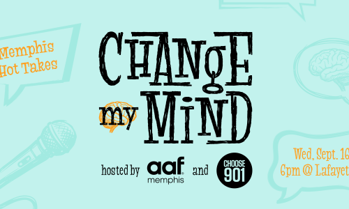 event graphic with change my mind text and event date