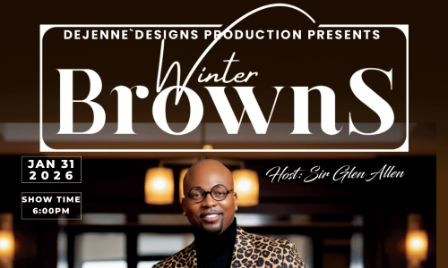 african american man in a cheetah print suit witha. black turleneck sitting on a stool and smiling in front of a blurred background