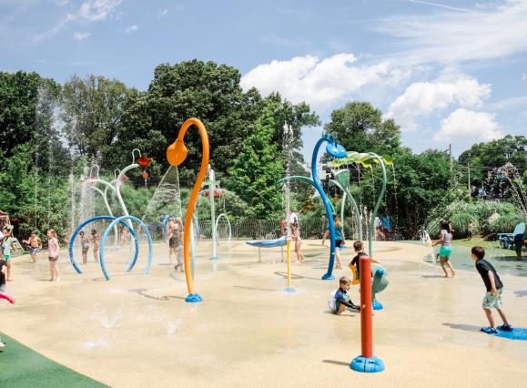 Splash Park at the Children's Museum of Memphis