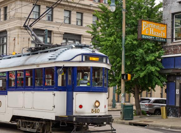 Trolley South Main