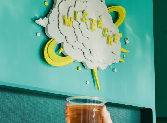 A glass of craft beer inside the new Wiseacre Tap Room in Downtown Memphis | Sean Fisher Mr. Bootstraps