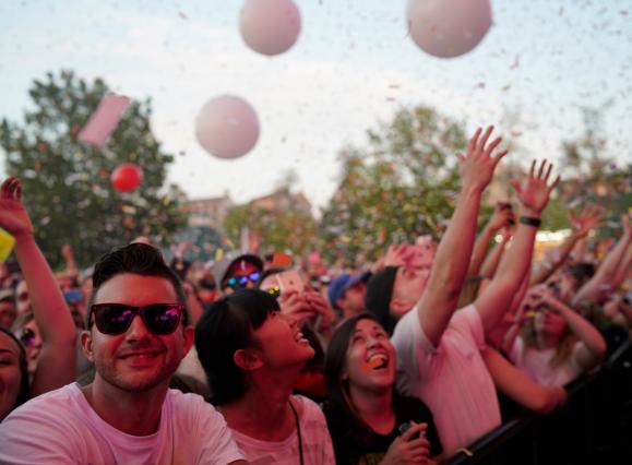 Crowd at Beale Street Music Festival. | Michael Butler