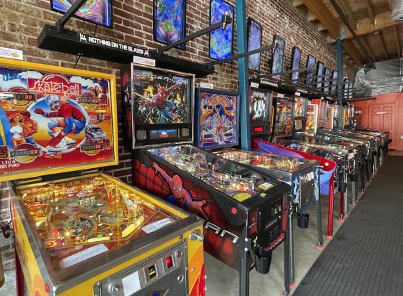 pinball machines