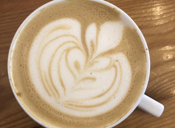 cup of coffee with latte art