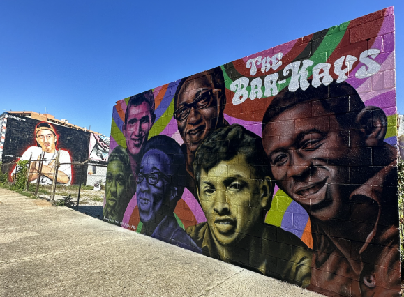The Bar-Kays Paint Memphis Mural Street Art