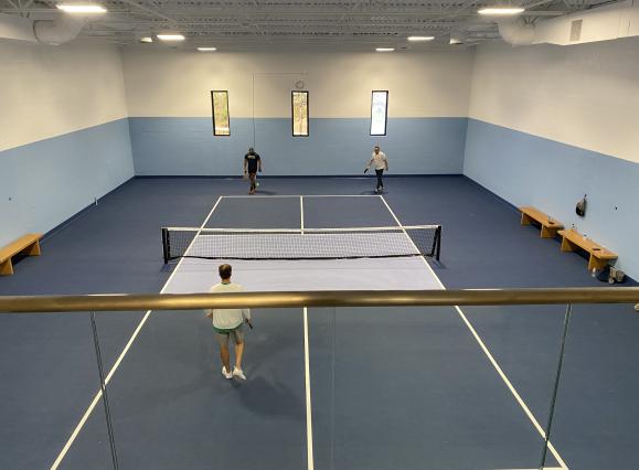 indoor pickleball court