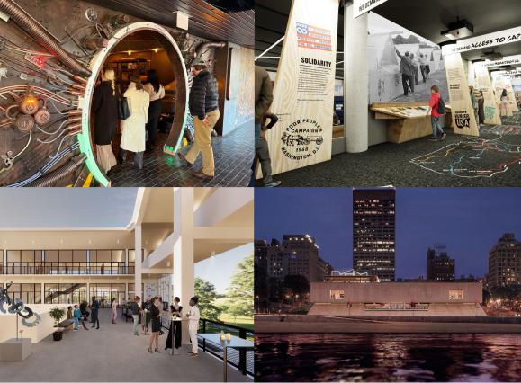 collage of new attractions