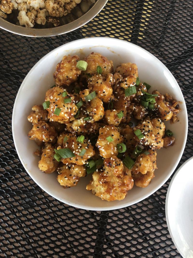 General Tso's cauliflower