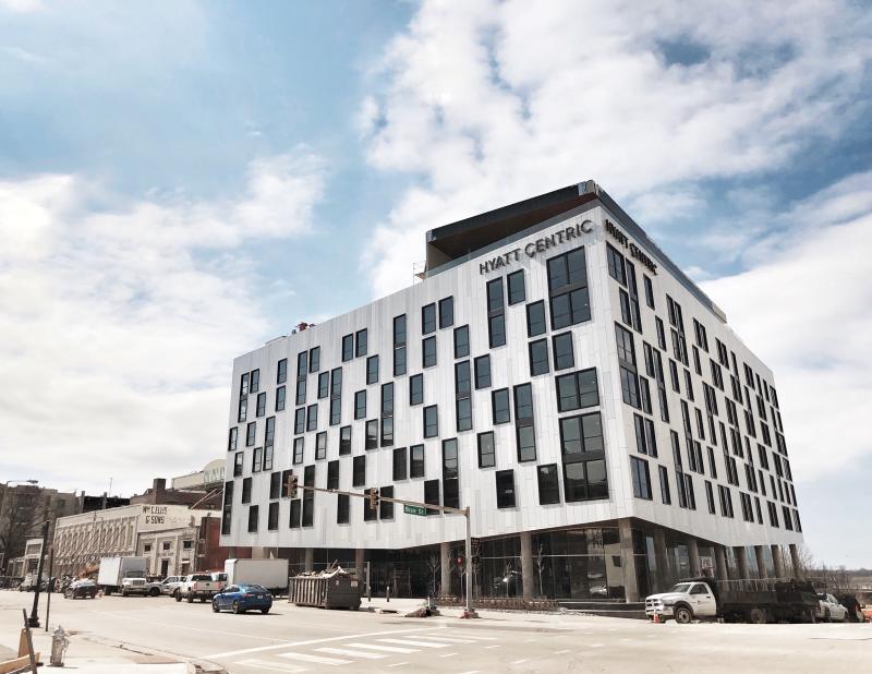 Exterior of the Hyatt Centric Hotel on Beale Street | Alex Shansky