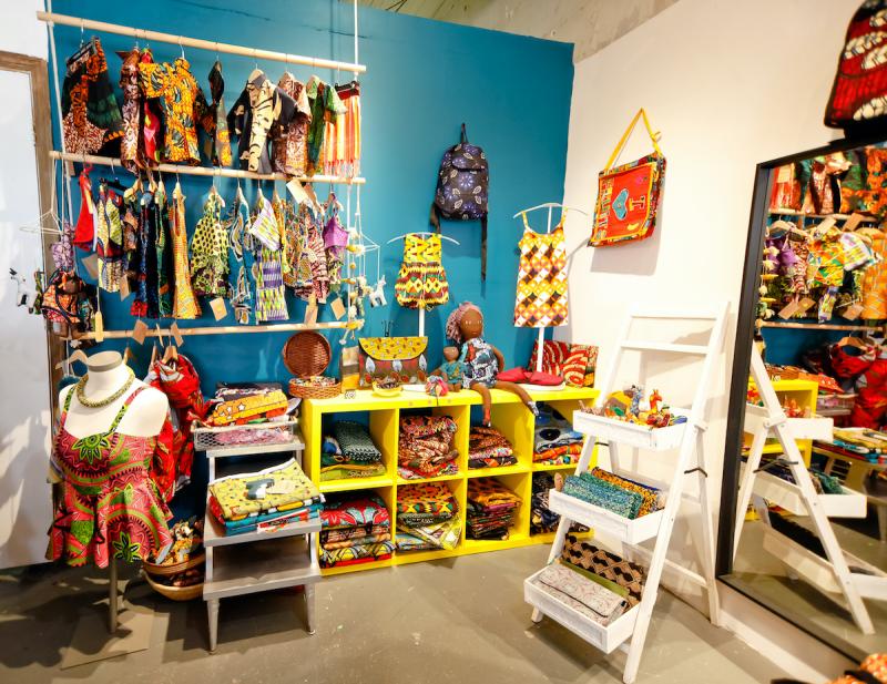 mbabazi shop inteior kids clothes