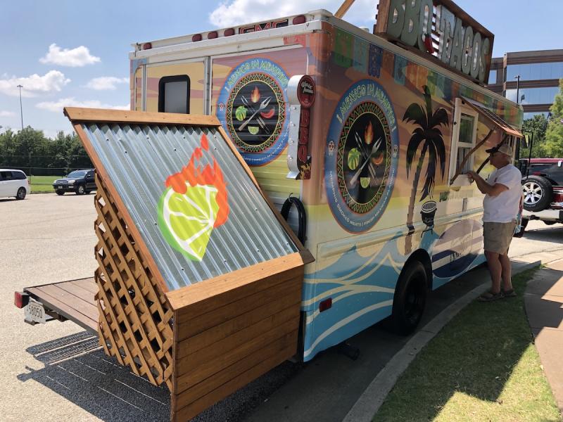 mexico in Memphis back of the food truck