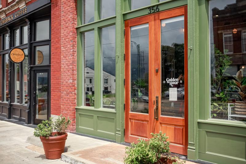 Golden Hour Storefront
