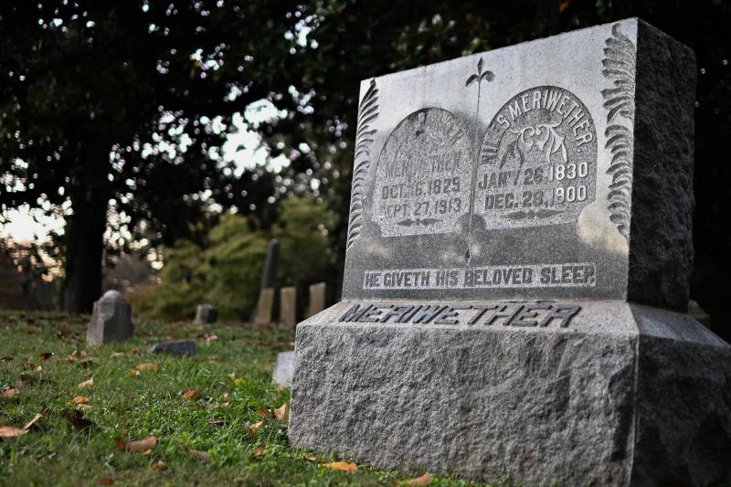 monument at cemetery