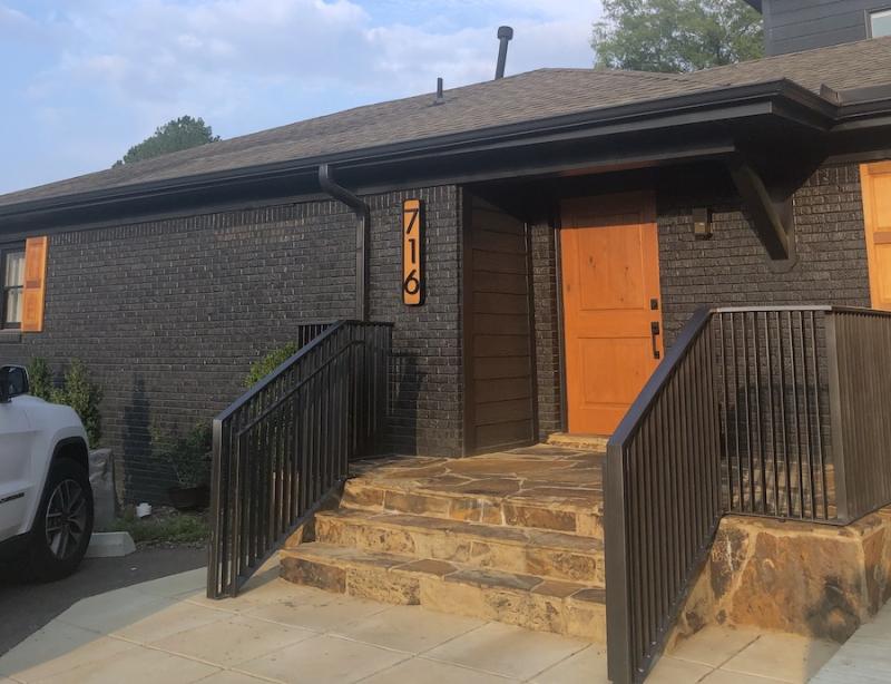 exterior of cozy restaurant