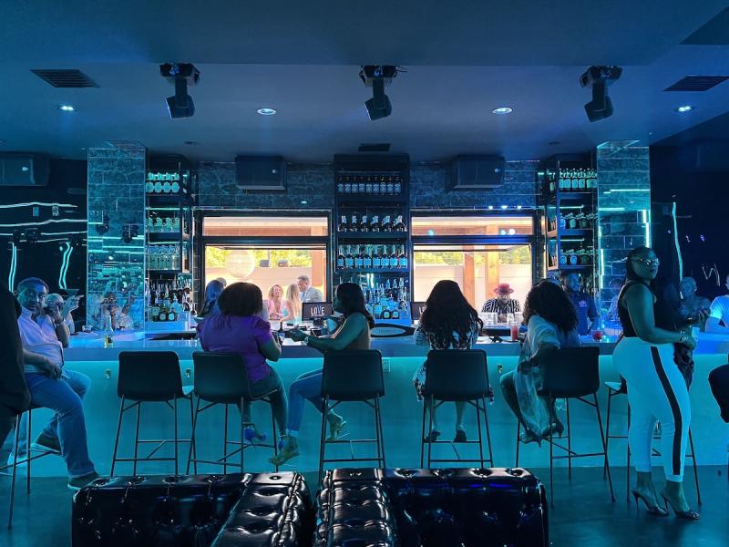 Love Club Women at Bar