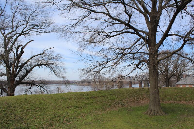 top of chickasaw mound