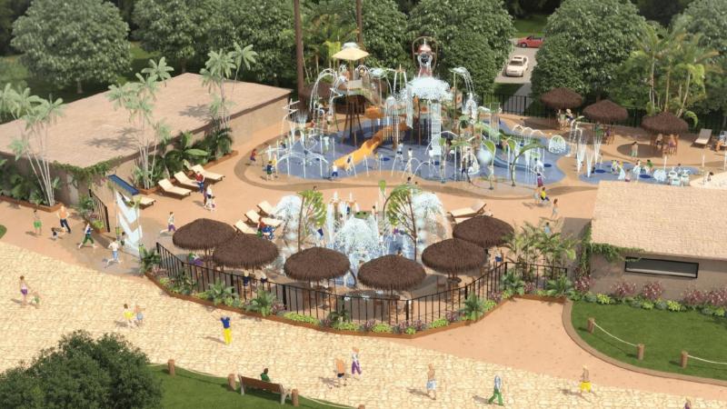 memphis zoo splash park rendering