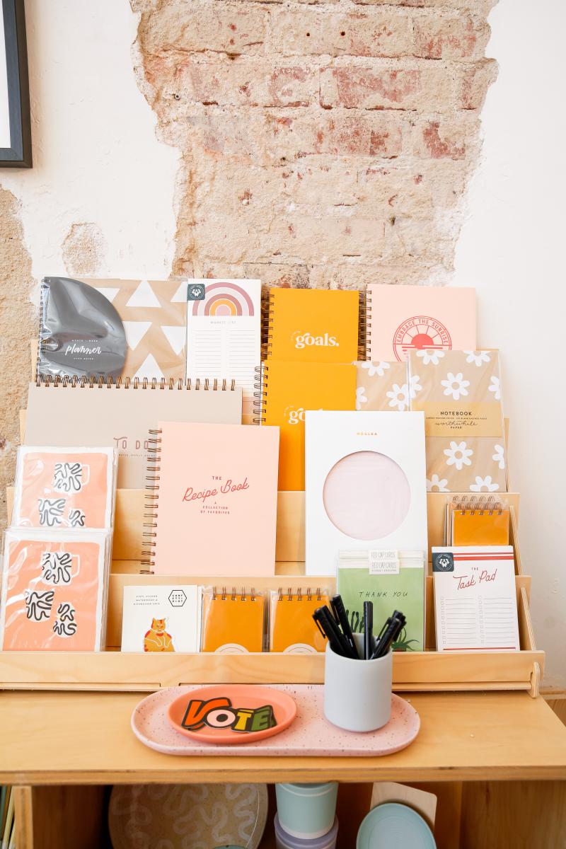 notebooks, planners, etc at Paper &amp; Clay
