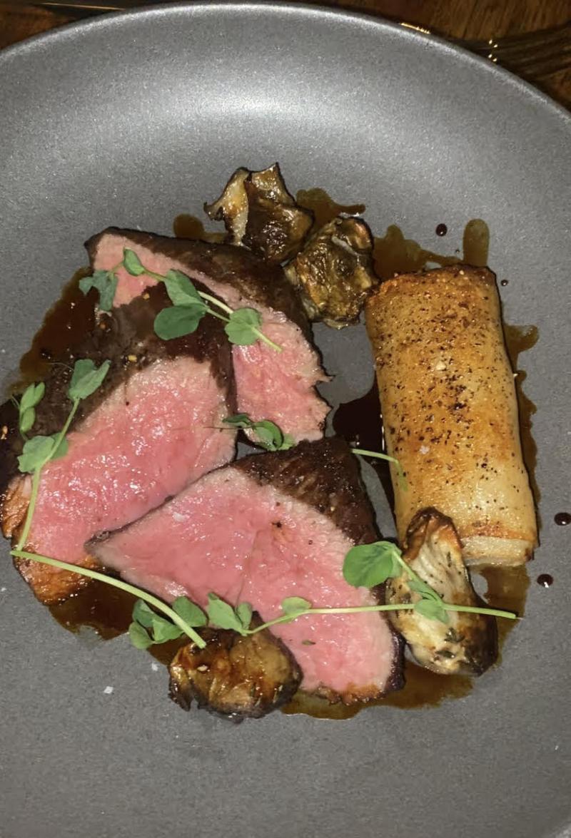 A photo of the beef plate at The Lobbyist