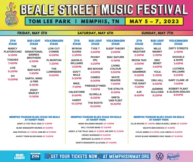 daily times and schedule graphic for bsmf