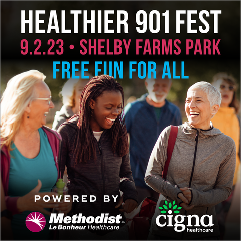 Healthier 901 Fest flyer