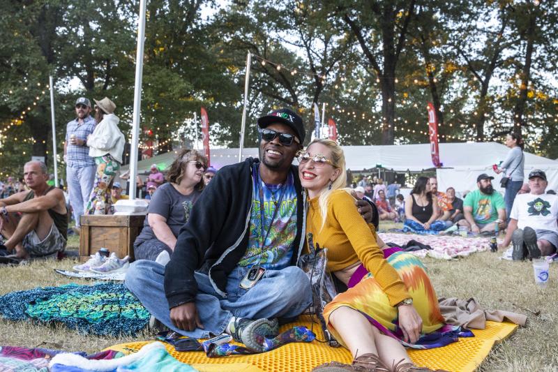 Couple at Mempho Music Festival