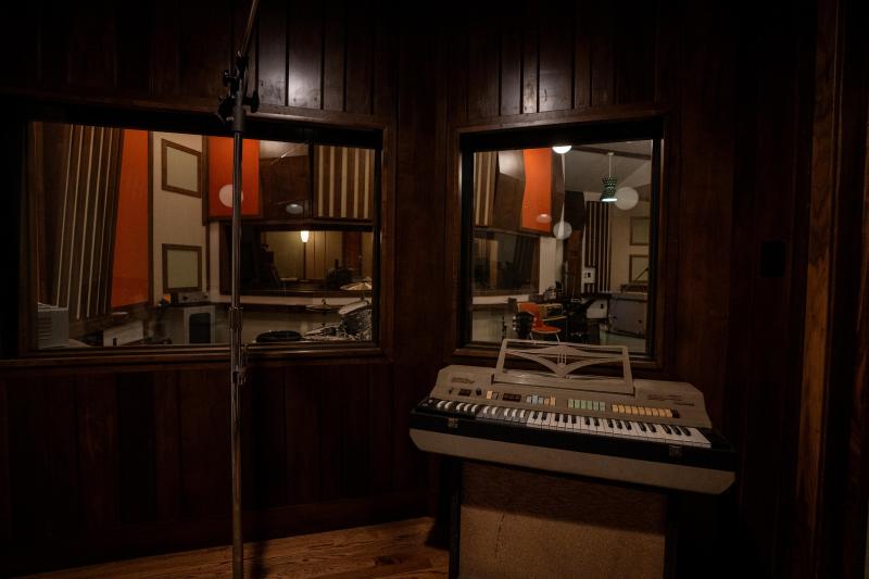 recording room in Southern Grooves