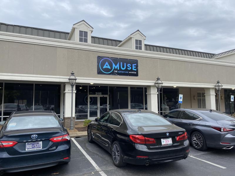 exterior entrance of amuse museum