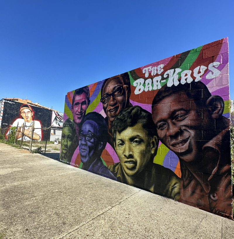 The Bar-Kays Paint Memphis Mural Street Art