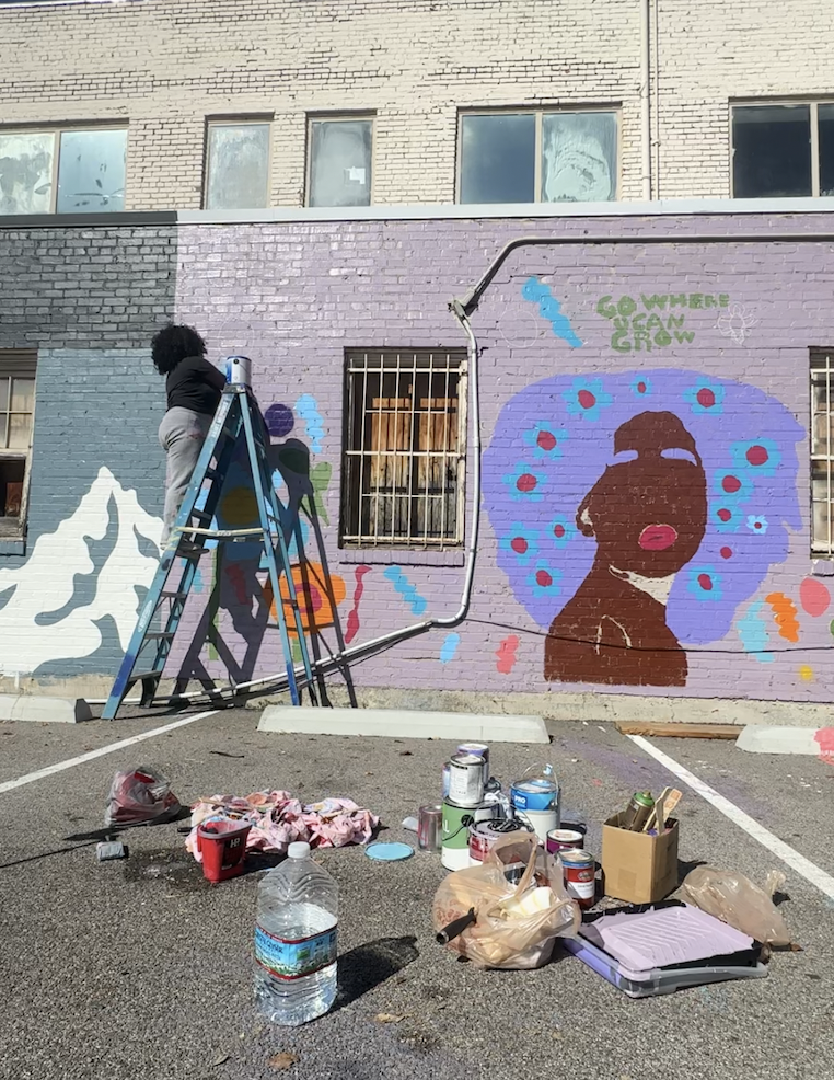 Paint Memphis mural street art/ artists still painting
