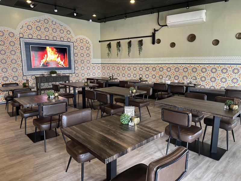 interior of Andalusia restaurant with tables
