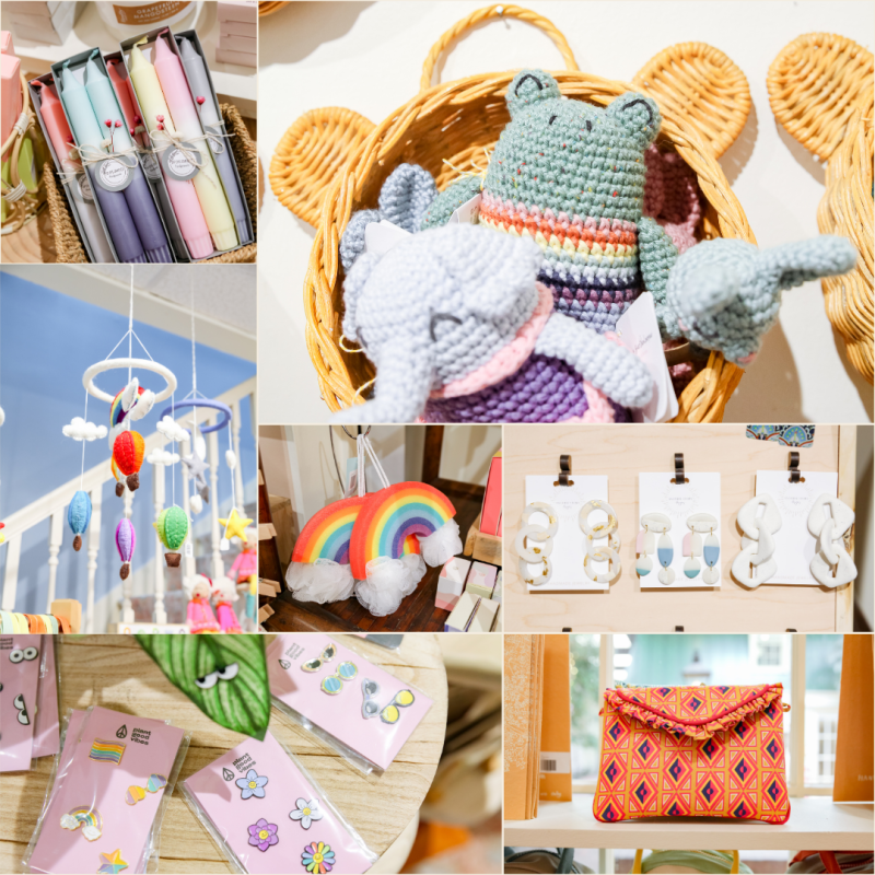 Avenue wrapping collage