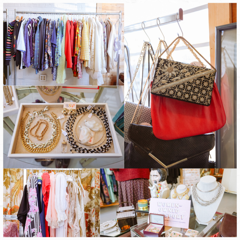 Blue Suede Vintage Collage