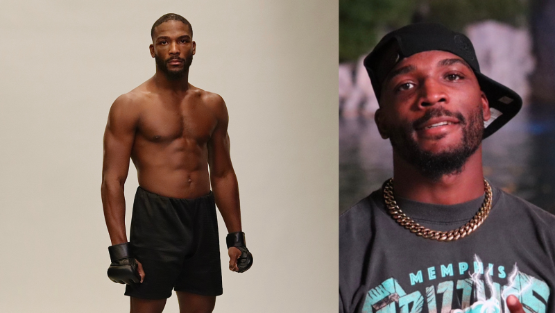 two photos of Danny Barlow